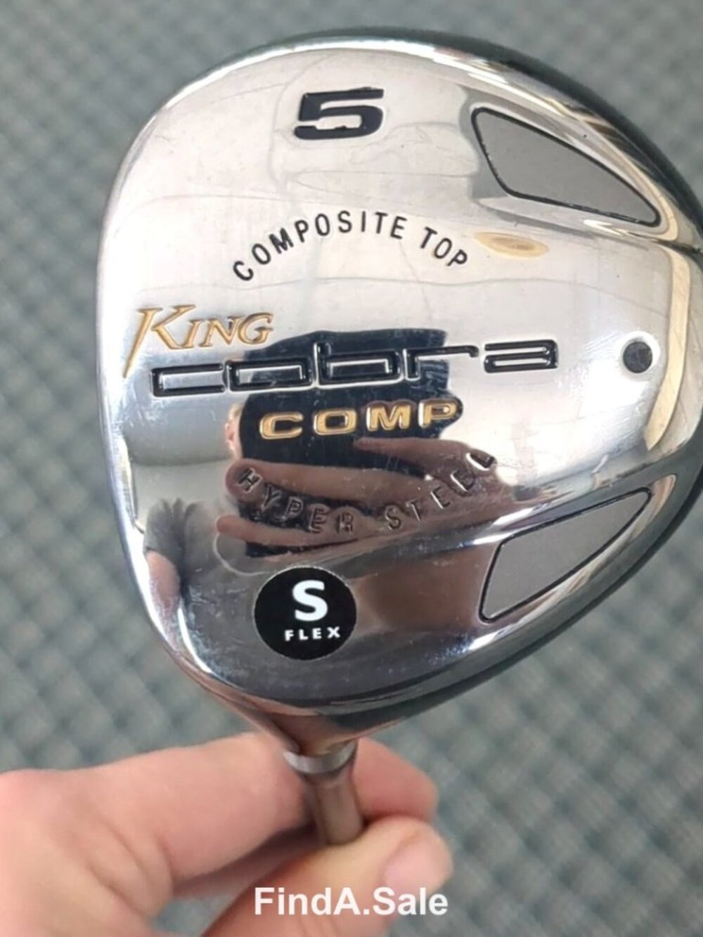 King Cobra Comp 5 Wood Fairway Club LH S-Flex Composite Top Graphite